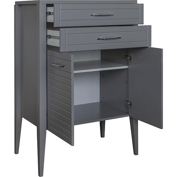 Тумба «Орли» П3.590.1.08, Основной материал: МДФ, Цвет: Платина