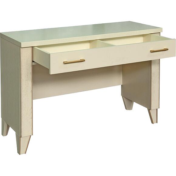 Стол туалетный «Амадей» П6.635.1.15, Основной материал: ДСП, облицованная шпоном дуба, Цвет: Античная темпера с золочением