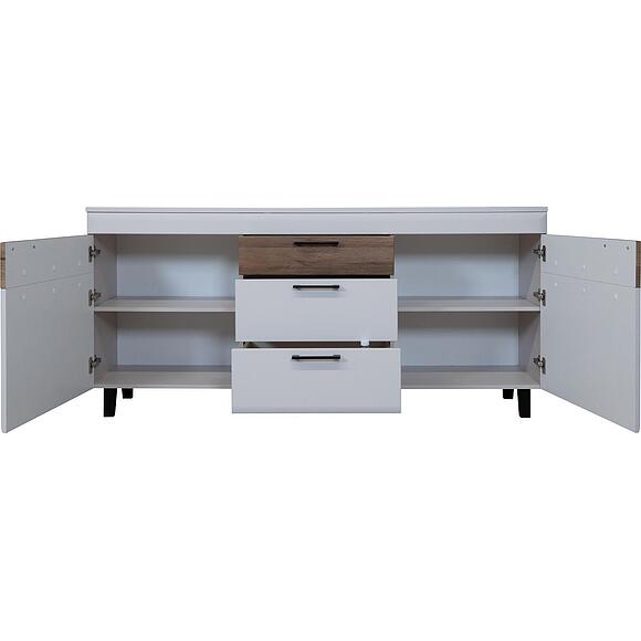 Комод «Ариста» П3.593.0.01, Основной материал: ЛДСП, Цвет: Беж Нубук + Дуб Артизан Трюфель (Komod_Arista_P3-593-0-01__.jpg) Комод «Ариста» П3.593.0.01, Основной материал: ЛДСП, Цвет: Беж Нубук + Дуб Артизан Трюфель