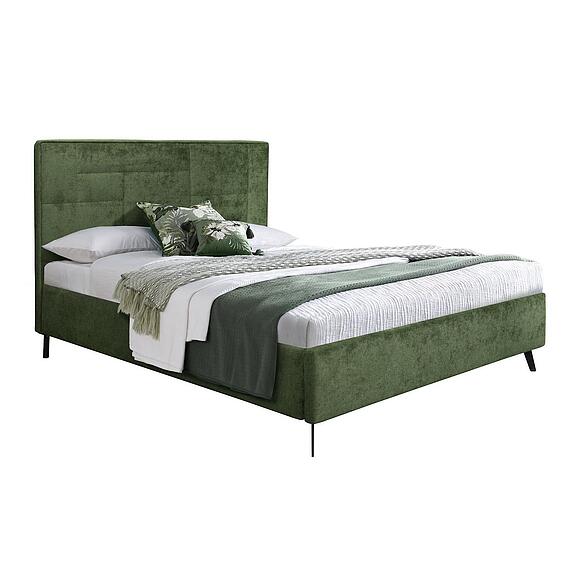 Кровать двойная «Филия», Группа ткани: 19 группа, Механизм трансформации: без механизма, Спальное место: 2000х1600 мм, Размер: 2170×1750×1230