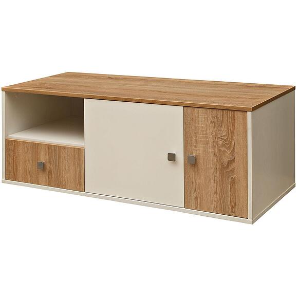 Тумба «Next» П033.022 (уценка), Основной материал: ЛДСП, Цвет: Белый+дуб Сонома (tumba_next_p033_022_2.jpg) Тумба «Next» П033.022 (уценка), Основной материал: ЛДСП, Цвет: Белый+дуб Сонома