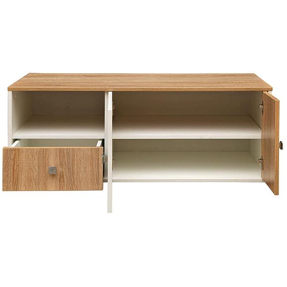 Тумба «Next» П033.022 (уценка), Основной материал: ЛДСП, Цвет: Белый+дуб Сонома (tumba_next_p033_022_3.jpg) Тумба «Next» П033.022 (уценка), Основной материал: ЛДСП, Цвет: Белый+дуб Сонома