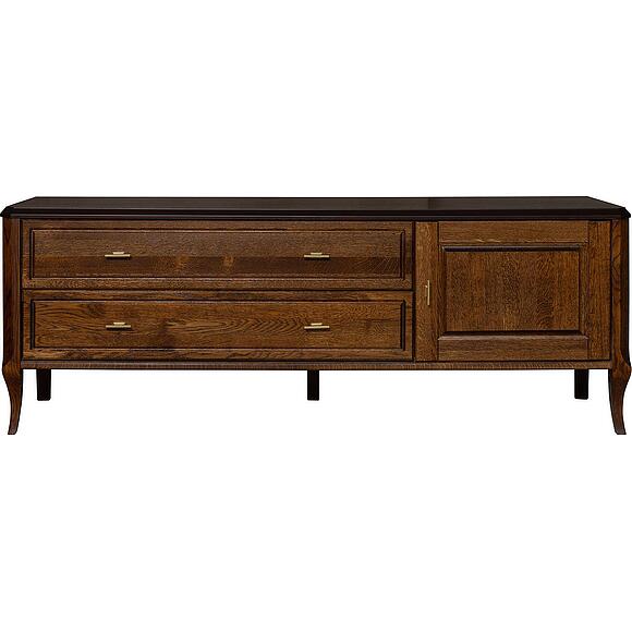 Тумба ТВ «Нокс» П4.988.0.10, Основной материал: массив дуба, Цвет: Черешня (6T3A9030-kopiya.jpg) Тумба ТВ «Нокс» П4.988.0.10, Основной материал: массив дуба, Цвет: Черешня