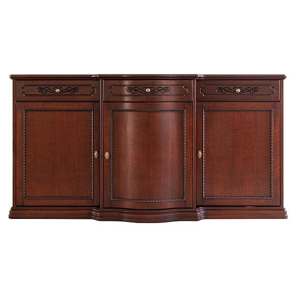 Тумба «Бристоль» П3.588.0.05, Основной материал: массив дуба, Цвет: Спелая вишня