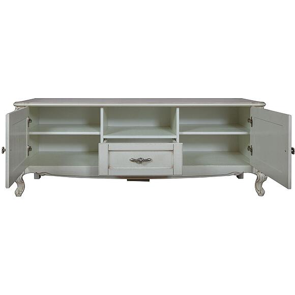 Тумба ТВ «Трезор» П1.987.0.10, Основной материал: массив дуба, Цвет: Королевский шелк