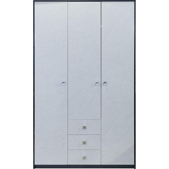 Шкаф 3Д «Призма Нью» П3.0592.1.01, Основной материал: ЛДСП, Цвет: Ночное небо + Призма