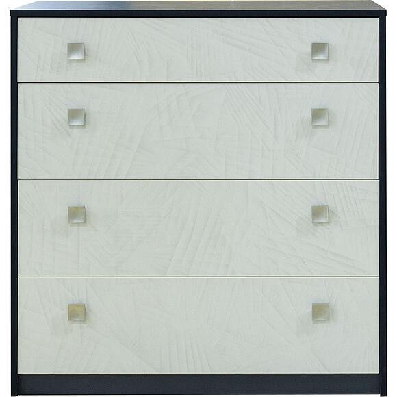 Комод «Призма Нью» П3.0592.1.03, Основной материал: ЛДСП, Цвет: Ночное небо + Призма