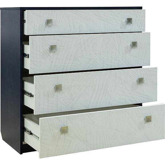 Комод «Призма Нью» П3.0592.1.03, Основной материал: ЛДСП, Цвет: Ночное небо + Призма