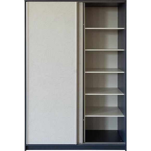 Шкаф-купе 2Д «Призма Нью» П3.0592.1.21, Основной материал: ЛДСП, Цвет: Ночное небо + Призма