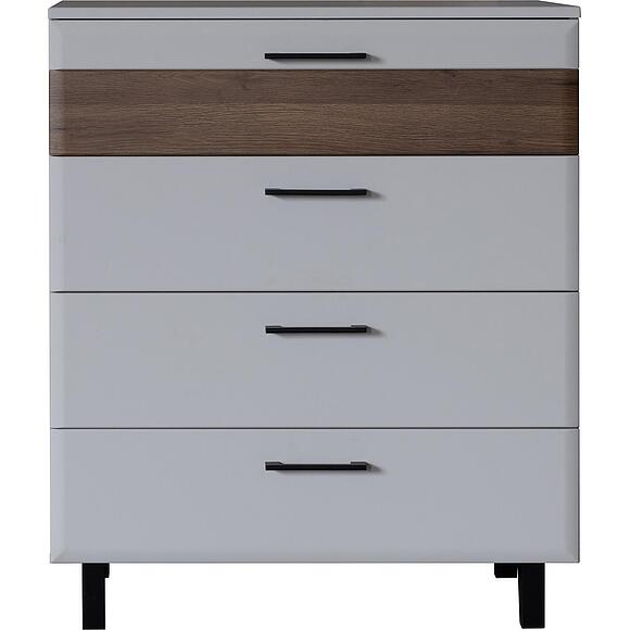 Комод «Ариста» П3.593.1.27, Основной материал: ЛДСП, Цвет: Беж Нубук + Дуб Артизан Трюфель