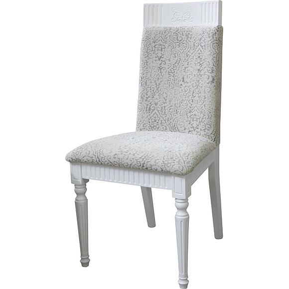 Стул «Юстина Люкс» П5.0691.5.01, Основной материал: ткань, Цвет: Молоко (Styl_Ustina_01S_303421_moloko.jpg) Стул «Юстина Люкс» П5.0691.5.01, Основной материал: ткань, Цвет: Молоко