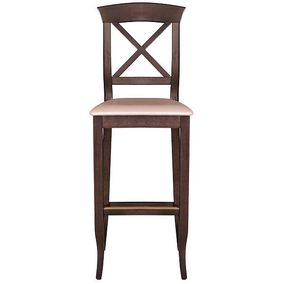 Стул барный «Рустикаль М» П5.0351.5.03, Основной материал: искусственная кожа, Цвет: Венге