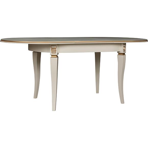 Стол обеденный «Валенсия Классик» П3.0589.4.60, Основной материал: МДФ+шпон, Цвет: Античная темпера с золочением