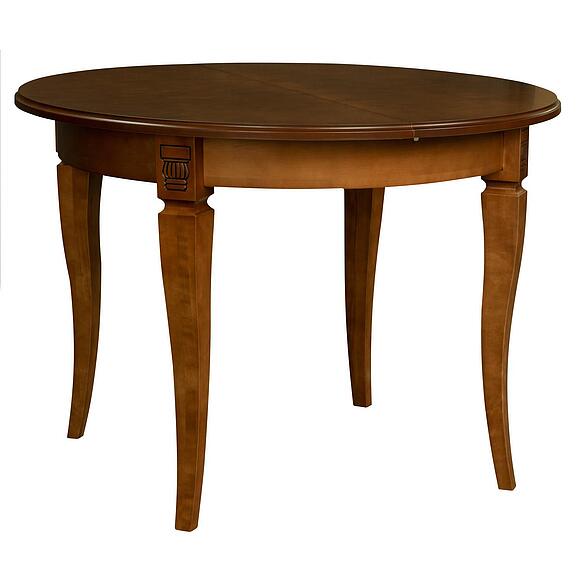 Стол обеденный «Валенсия Классик» П3.0589.4.12, Основной материал: МДФ+шпон, Цвет: Каштан (Stol_Valensiya_12A_P358-09_kashtan-1.jpg) Стол обеденный «Валенсия Классик» П3.0589.4.12, Основной материал: МДФ+шпон, Цвет: Каштан