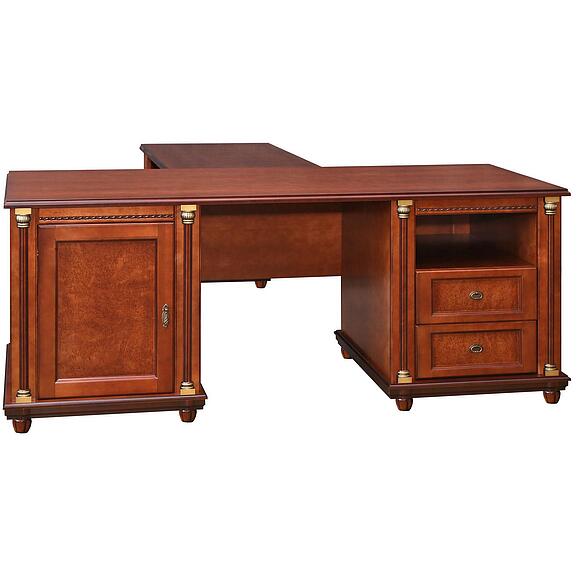 Стол письменный «Валенсия Классик» П3.0589.2.03, Основной материал: массив березы, Цвет: Каштан