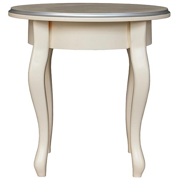 Стол журнальный «Валенсия Классик» П3.0589.0.24, Основной материал: МДФ+шпон, Цвет: Античная темпера с серебром