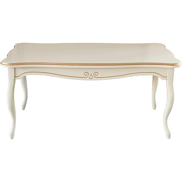 Стол журнальный «Валенсия Классик» П3.0589.0.21, Основной материал: МДФ+шпон, Цвет: Античная темпера с золочением