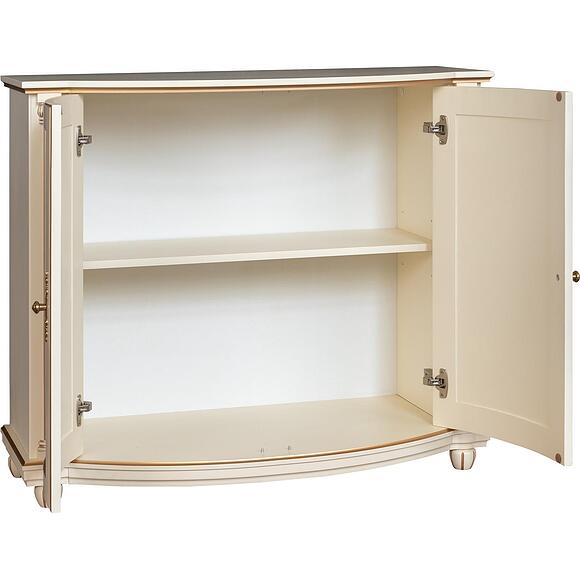 Тумба 2д «Валенсия Классик» П3.0589.0.07, Основной материал: массив березы, Цвет: Античная темпера с золочением