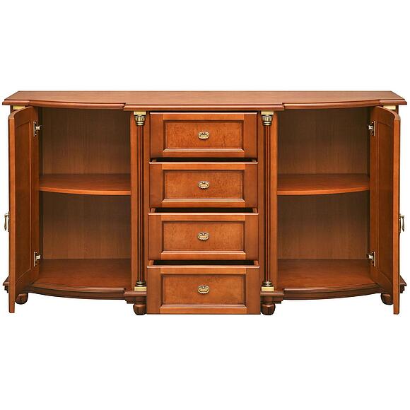 Тумба 3д «Валенсия Классик» П3.0589.0.05, Основной материал: массив березы, Цвет: Каштан (tumba_valensiya_3-4_p244_20_r46_patinir_3-1.jpg) Тумба 3д «Валенсия Классик» П3.0589.0.05, Основной материал: массив березы, Цвет: Каштан