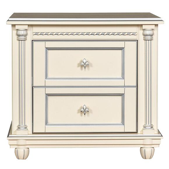 Тумба прикроватная «Валенсия Классик» П3.0589.1.12, Цвет: Античная темпера с серебром (Tumba_Valensiya_P254-20_antiq_tempera_serebro_0.jpg) Тумба прикроватная «Валенсия Классик» П3.0589.1.12, Цвет: Античная темпера с серебром