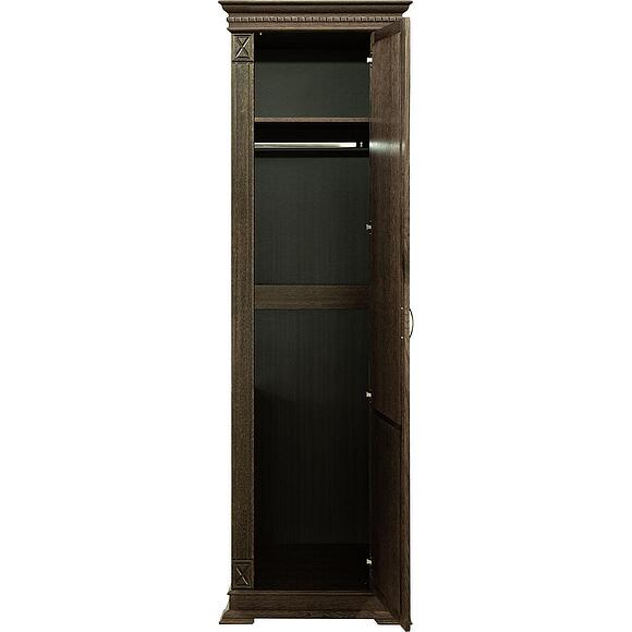 Шкаф для одежды «Верди Классик» П3.0487.3.15, Основной материал: массив дуба, Цвет: Табак