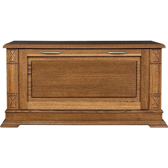 Тумба для обуви «Верди Классик» П3.0487.3.22, Основной материал: массив дуба, Цвет: Дуб рустикаль