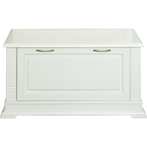 Тумба для обуви «Верди Классик» П3.0487.3.22, Основной материал: массив дуба, Цвет: Слоновая кость