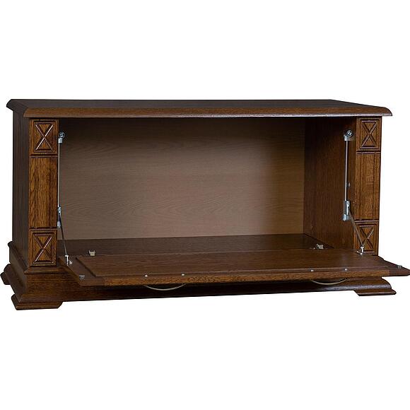 Тумба для обуви «Верди Классик» П3.0487.3.22, Основной материал: массив дуба, Цвет: Черешня