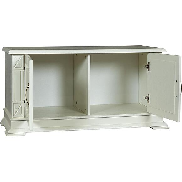 Тумба для обуви «Верди Классик» П3.0487.3.25, Основной материал: массив дуба, Цвет: Слоновая кость