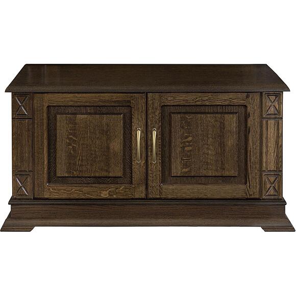 Тумба для обуви «Верди Классик» П3.0487.3.25, Основной материал: массив дуба, Цвет: Венге