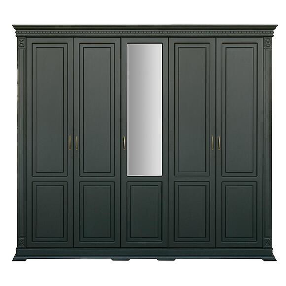 Шкаф для одежды 5д «Верди Классик» П3.0487.1.27, Основной материал: массив дуба, Цвет: Грин (Shkaf_Verdi_Luks_P434-1.jpg) Шкаф для одежды 5д «Верди Классик» П3.0487.1.27, Основной материал: массив дуба, Цвет: Грин