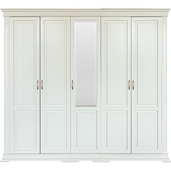 Шкаф для одежды 5д «Верди Классик» П3.0487.1.27, Основной материал: массив дуба, Цвет: Слоновая кость (8C3A0060.jpg) Шкаф для одежды 5д «Верди Классик» П3.0487.1.27, Основной материал: массив дуба, Цвет: Слоновая кость