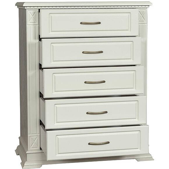 Тумба «Верди Классик» П3.0487.1.37, Основной материал: массив дуба, Цвет: Слоновая кость