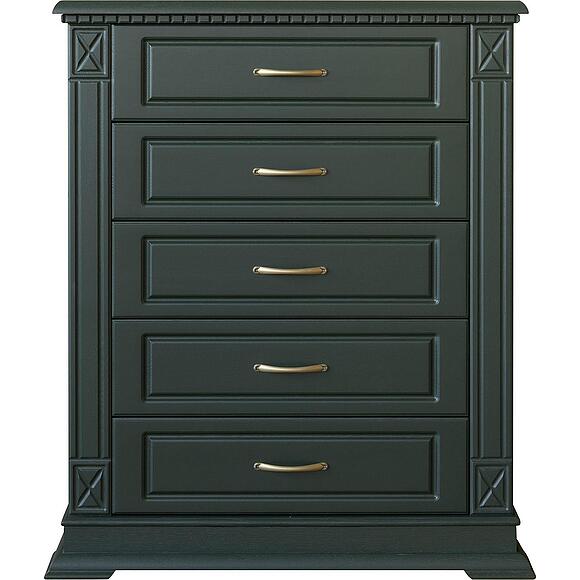 Тумба «Верди Классик» П3.0487.1.37, Основной материал: массив дуба, Цвет: Грин