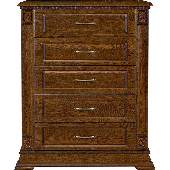 Тумба «Верди Классик» П3.0487.1.37, Основной материал: массив дуба, Цвет: Черешня