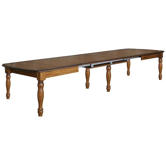 Стол обеденный «Верди Классик» П3.0487.4.38, Цвет: Дуб рустикаль с патинированием