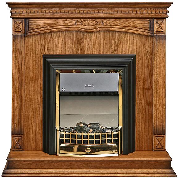 Портал для камина «Верди Классик» П1.0487.0.24, Цвет: Дуб рустикаль с патинированием