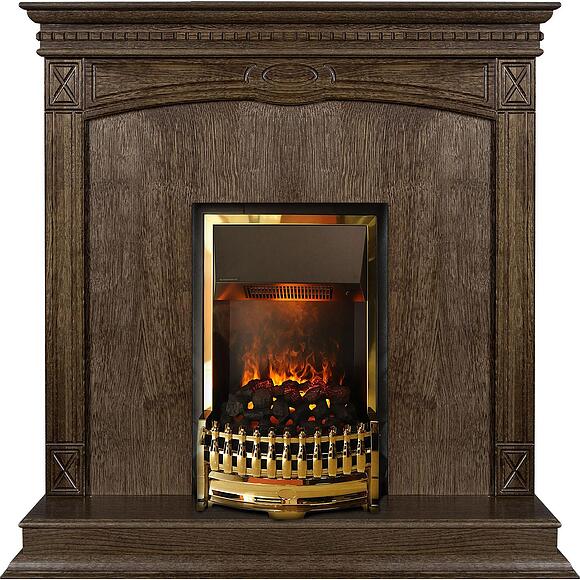 Портал для камина «Верди Классик» П1.0487.0.24, Цвет: Табак