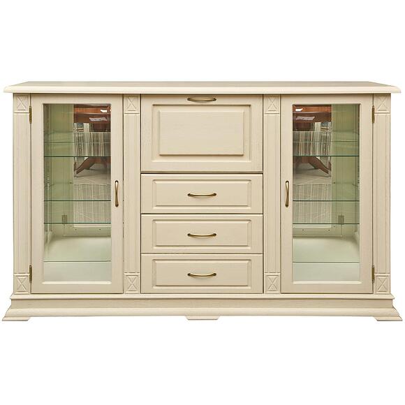 Тумба «Верди Классик» П1.0487.0.12, Основной материал: массив дуба, Цвет: Слоновая кость