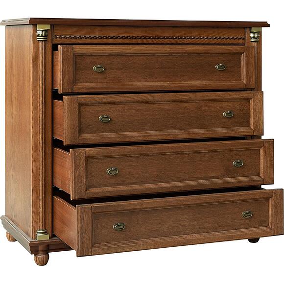 Комод «Валенсия Д Классик» П3.0591.1.13, Основной материал: массив дуба, Цвет: Античная бронза (8C3A8529.jpg) Комод «Валенсия Д Классик» П3.0591.1.13, Основной материал: массив дуба, Цвет: Античная бронза