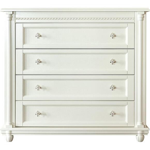 Комод «Валенсия Д Классик» П3.0591.1.13, Основной материал: массив дуба, Цвет: Слоновая кость