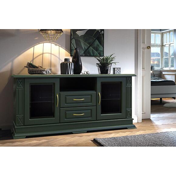 Тумба ТВ «Верди Классик» П1.0487.0.09, Цвет: Грин