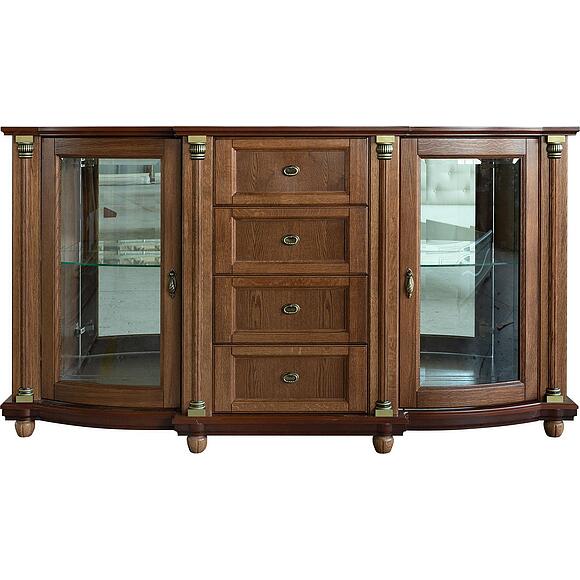 Тумба 3д «Валенсия Д Классик» П3.0591.0.06, Основной материал: массив дуба, Цвет: Античная бронза