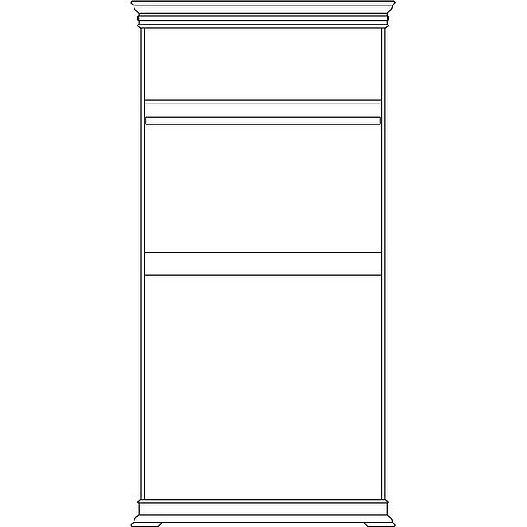 Шкаф для одежды 2д «Верди Классик» П1.0487.0.37, Основной материал: массив дуба, Цвет: Слоновая кость (shkaf_verdi_lux_2-4_p487_37_shema.jpg) Шкаф для одежды 2д «Верди Классик» П1.0487.0.37, Основной материал: массив дуба, Цвет: Слоновая кость