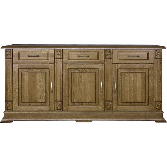 Тумба «Верди Классик» П1.0487.0.03, Основной материал: массив дуба, Цвет: Дуб рустикаль