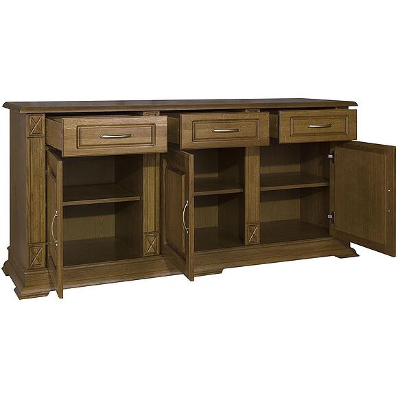 Тумба «Верди Классик» П1.0487.0.03, Основной материал: массив дуба, Цвет: Дуб рустикаль