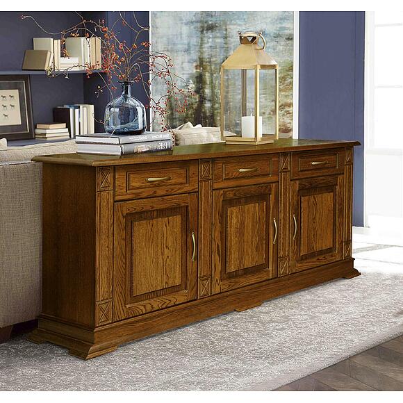 Тумба «Верди Классик» П1.0487.0.03, Основной материал: массив дуба, Цвет: Черешня