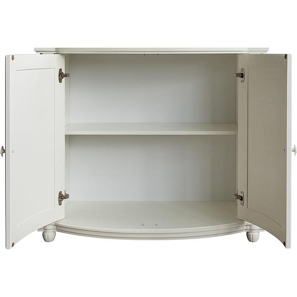 Тумба 2д «Валенсия Д Классик» П3.0591.0.07, Основной материал: массив дуба, Цвет: Слоновая кость