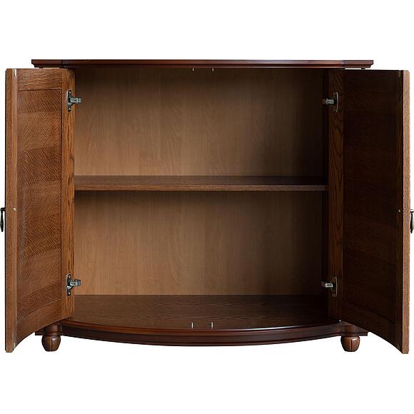 Тумба 2д «Валенсия Д Классик» П3.0591.0.07, Основной материал: массив дуба, Цвет: Античная бронза