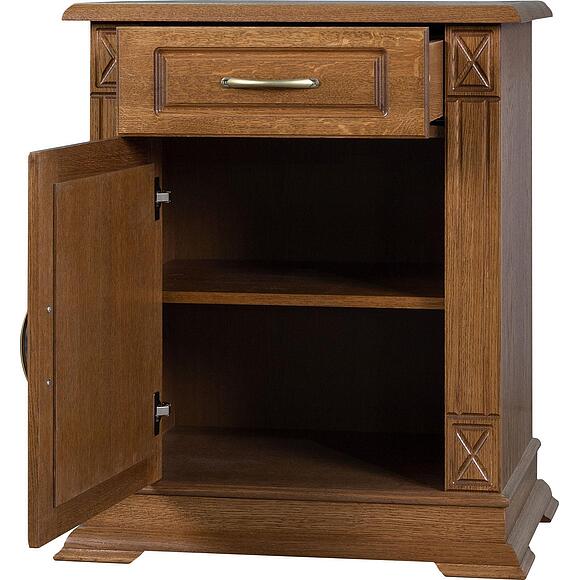 Тумба «Верди Классик» П1.0487.0.32-01, Основной материал: массив дуба, Цвет: Дуб рустикаль